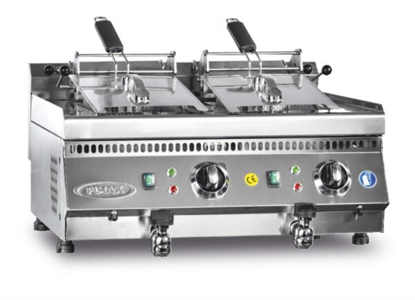 Pimak Elektrikli Fritöz, 12+12 Litre 80x70x30 Cm 70SE-M073-1