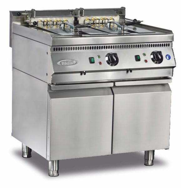 Pimak Elektrikli Fritöz Dolaplı, 12+12 Litre 80x70x85 Cm 70SDE-M073-1