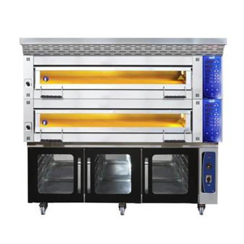 Öztiryakiler Çok Amaçlı Fırın Elektrikli, Mayalama Kabinli, 2 Katlı MT800