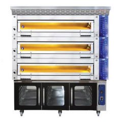 Öztiryakiler Çok Amaçlı Fırın, Mayalama Kabinli 3 Katlı MT1200