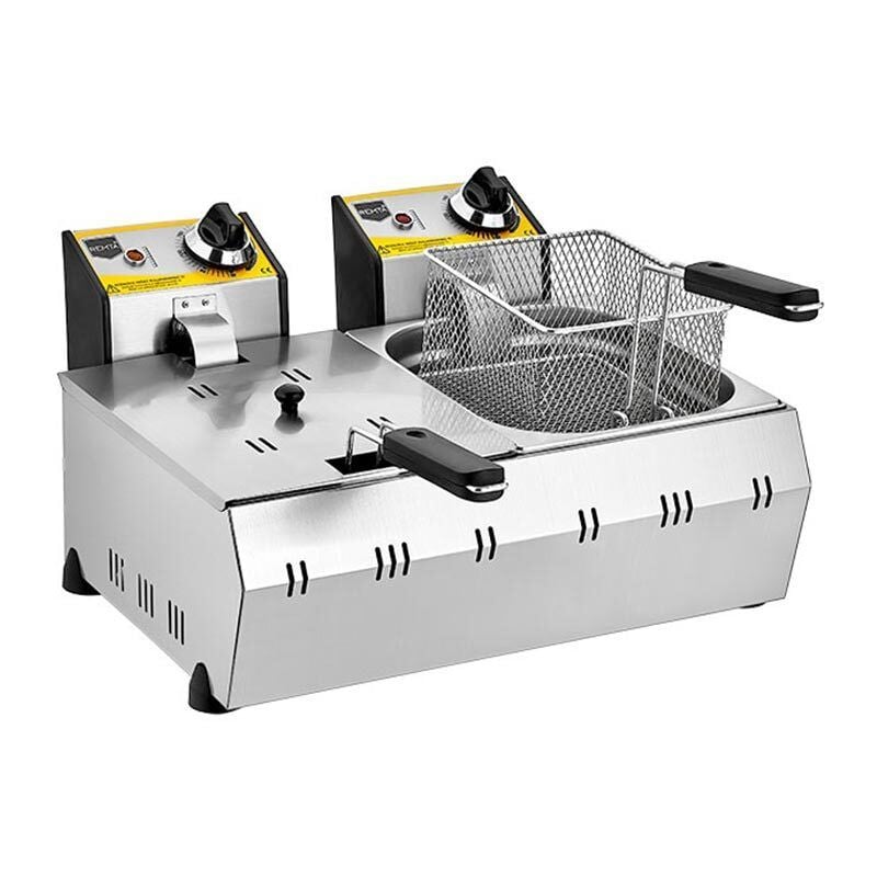 Remta Çift Hazneli Fritöz, 5+5 L Elektrikli R93