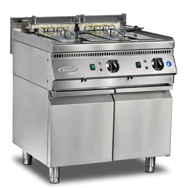 Pimak Gazlı Fritöz, 24+24 Litre 80x90x85 Cm 90S-M062G