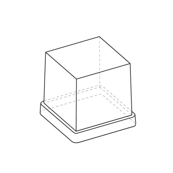 Brema 72 Kg Küp Buz Makinesi Otomatik Temizleme Sistemi CB 640 HC B-QUBE