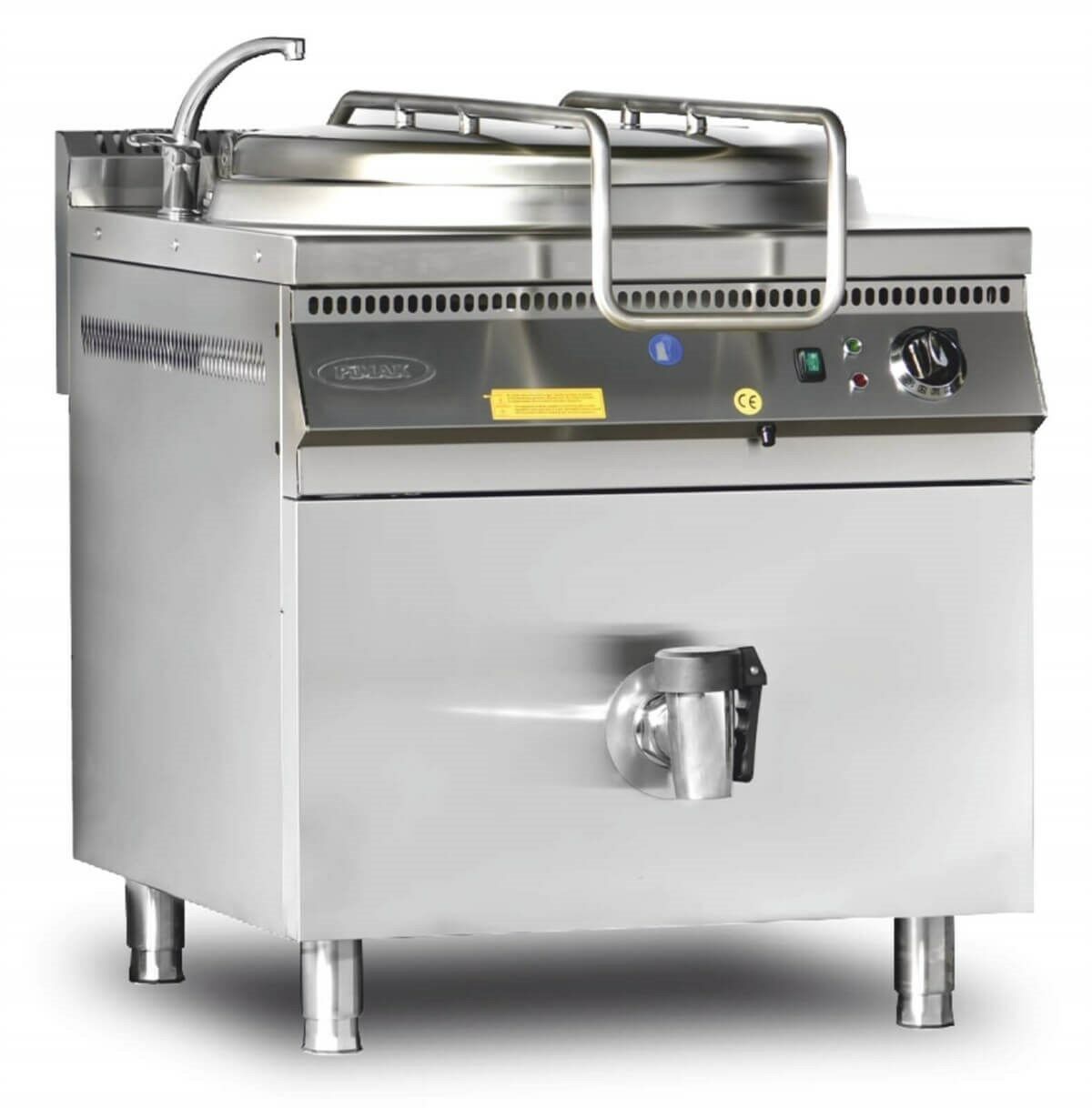 Pimak Kaynatma Kazanı, Gazlı 100 Litre 80x90x85 Cm 90S-KKG-100