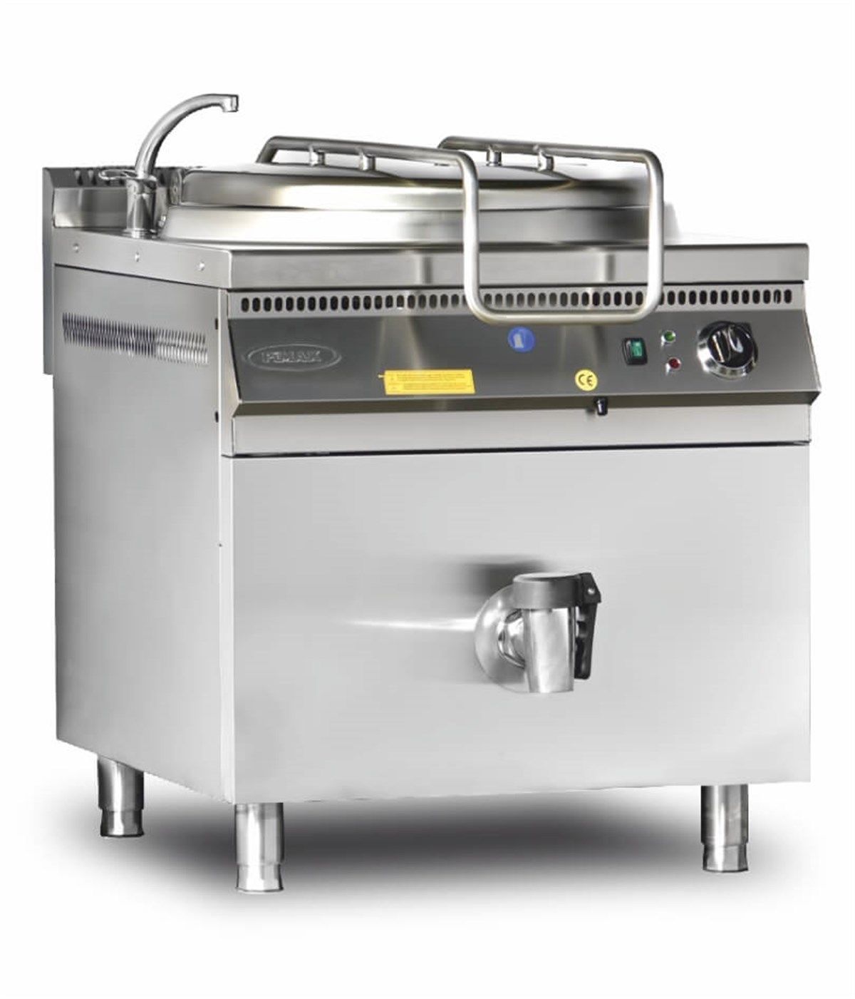 Pimak Kaynatma Kazanı, Gazlı 150 Litre 80x90x85 Cm 90S-KKG-150