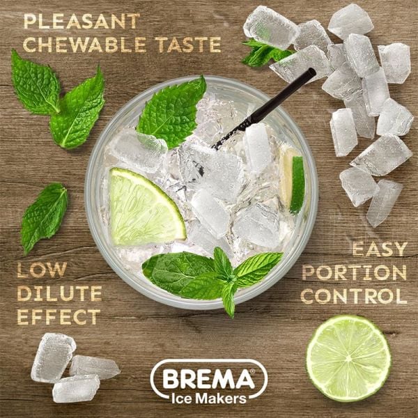 Brema 140 Kg Granül Buz Makinesi TB 1404