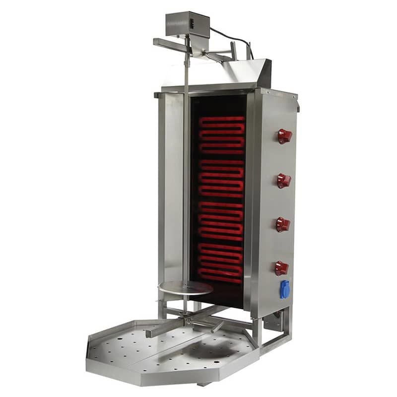 Öztiryakiler 4 Radyanlı Döner Ocağı Üstten Motorlu, Elektrikli