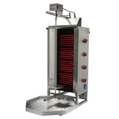 Öztiryakiler 4 Radyanlı Döner Ocağı Üstten Motorlu, Elektrikli