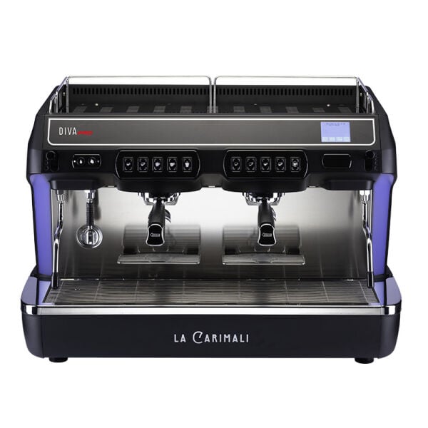 Carimali DivaPRO Otomatik Espresso Kahve Makinesi, 2 Gruplu, Siyah