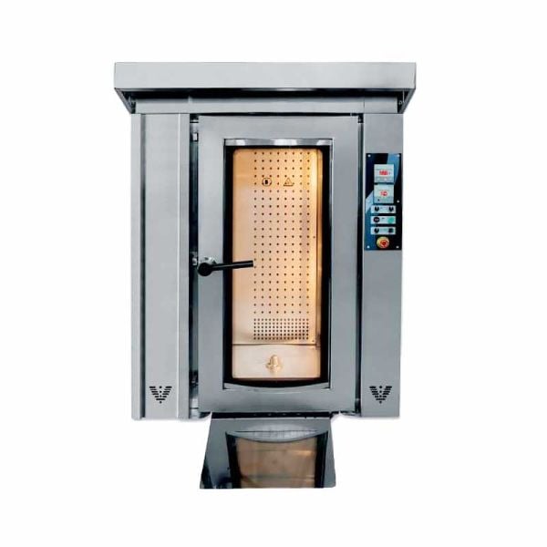 Pimak Döner Arabalı Ekmek Fırını, Gazlı 80x100 Cm 16 Tepsi PMK 250G