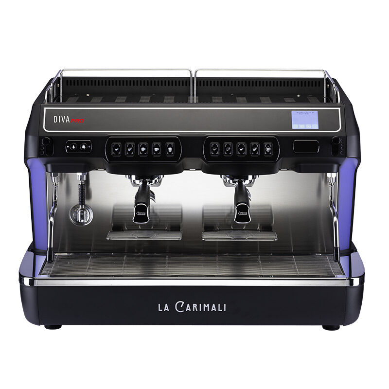 Carimali DivaPRO High Cappuccinatore Otomatik Espresso Kahve Makinesi, 2 Gruplu, Siyah