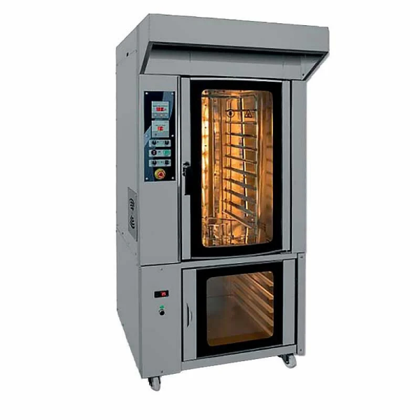 Pimak Döner Konveksiyonlu Fırın, Elektrikli 40x60 Cm 10 Tepsi PMK 10E