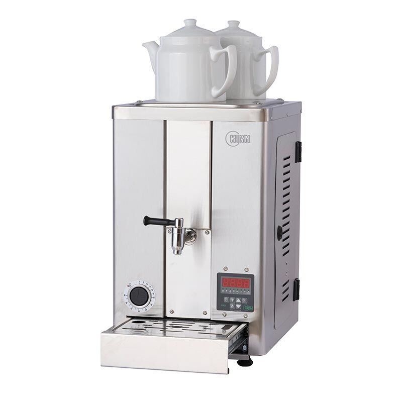 Çayista QQSE2I QerQüQ Çay Makinesi, 2 Demlikli, 13 L, Elektrikli, Inox