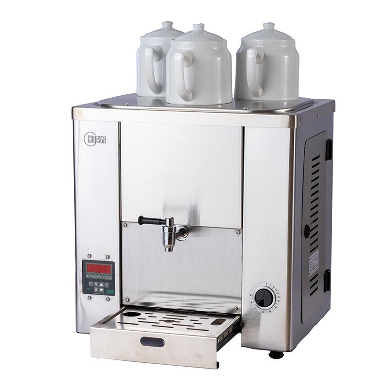 Çayista QQSE3I QerQüQ Çay Makinesi, 3 Demlikli, 23 L, Elektrikli, Inox