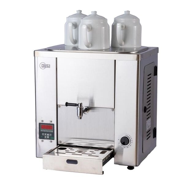 Çayista QQSE3I QerQüQ Çay Makinesi, 3 Demlikli, 23 L, Elektrikli, Inox