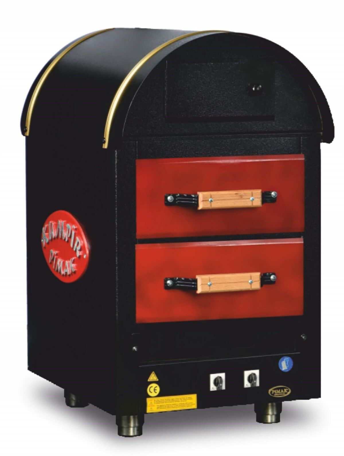 Pimak 2 Çekmeceli Kumpir Fırını, Gaz/lpg MO79-2G