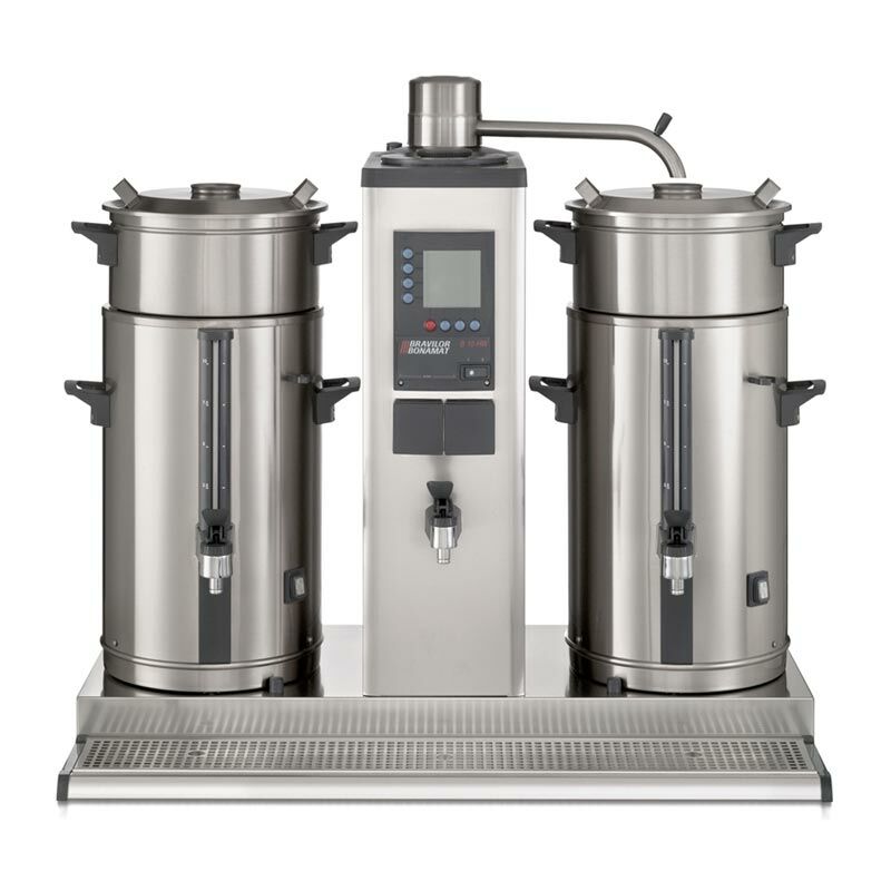 Bravilor Bonamat Filtre Kahve Makinesi ve Su Isıtıcı, 2x10 Litre B10 HW