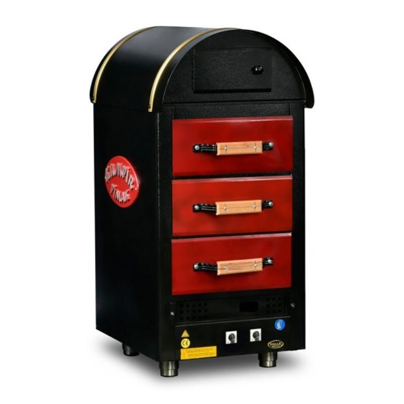 Pimak 3 Çekmeceli Kumpir Fırını, Gaz/lpg MO79-3G