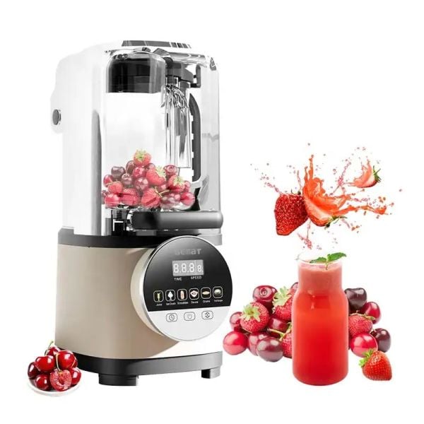 Vosco Pro Silent Gürültü Önleyici Kapaklı Dijital Bar Blender, 4 L, 1600 W, Gri HS-211C
