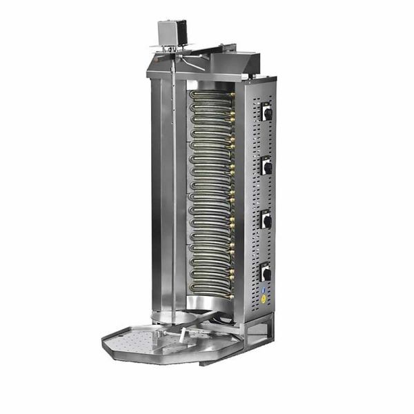 Pimak 4 Radyanlı Üstten Motorlu Döner Makinesi, Elektrikli MO77-4D