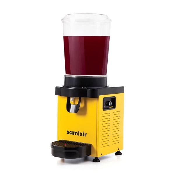 Samixir Panaromik Analog Soğuk İçecek Dispenseri, 10 L, Sarı, M10.AY