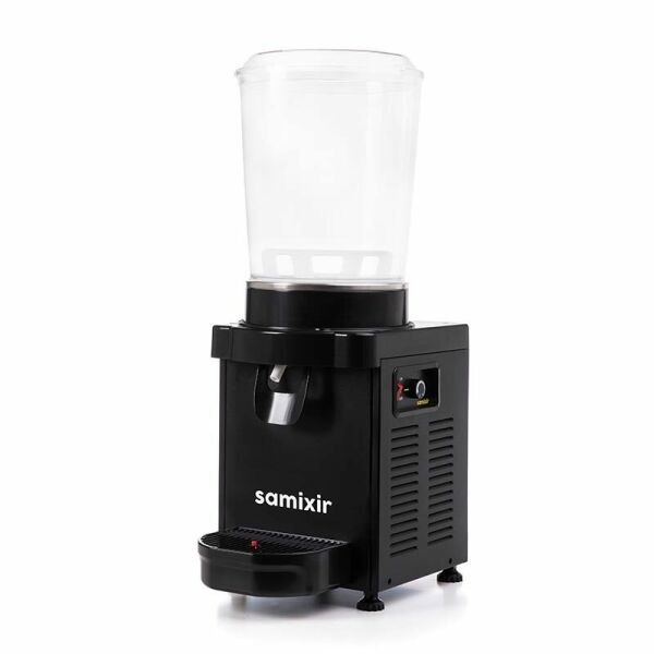 Samixir Panaromik Analog Soğuk İçecek Dispenseri, 10 L, Siyah, M10.AB