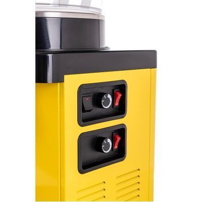 Samixir Panaromik Twin Soğuk İçecek Dispenseri, 10 L+10 L, Sarı, MM20.AY