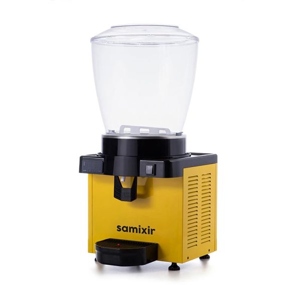 Samixir Panaromik Dijital Soğuk İçecek Dispenseri, 22 L, Sarı, M22.DY