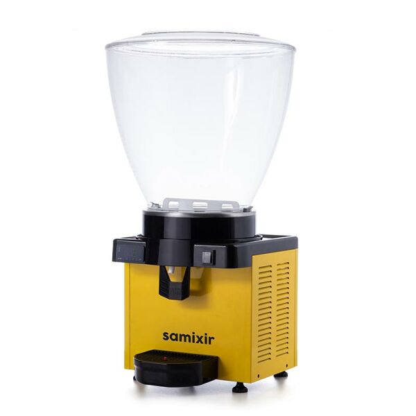 Samixir Panaromik Dijital Soğuk İçecek Dispenseri, 40 L, Sarı, M40.DY