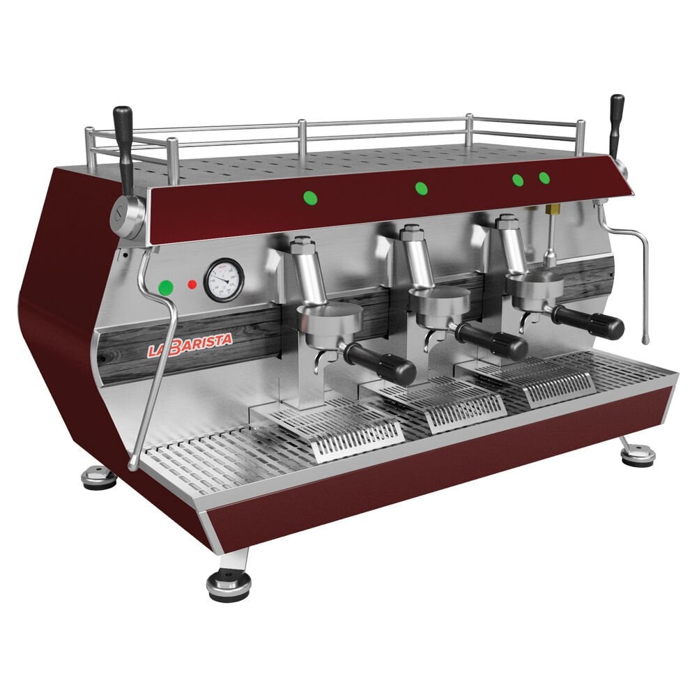 Empero Espresso Kahve Makinesi, Yarı Otomatik 3 Gruplu EMP.PLS.CPC.3G-D