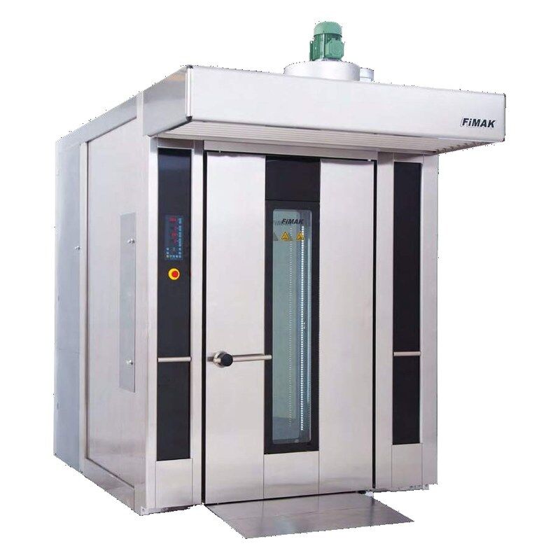 FİMAK FD-200 Roven 18 Tepsili Gazlı Döner Arabalı Ekmek Fırını, 3360 Ekmek Kapasiteli