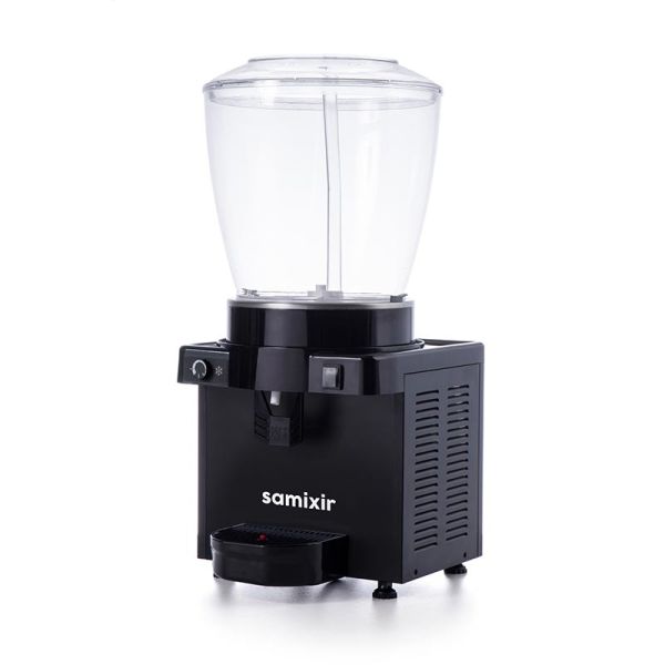 Samixir Panaromik Analog Soğuk İçecek Dispenseri, 22 L, Siyah, S22.AB