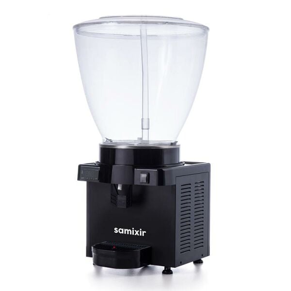 Samixir Panaromik Dijital Soğuk İçecek Dispenseri, 40 L, Siyah, S40.DB