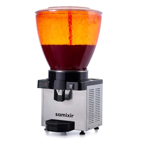 Samixir Panaromik Dijital Soğuk İçecek Dispenseri, 40 L, Inox, S40.DI