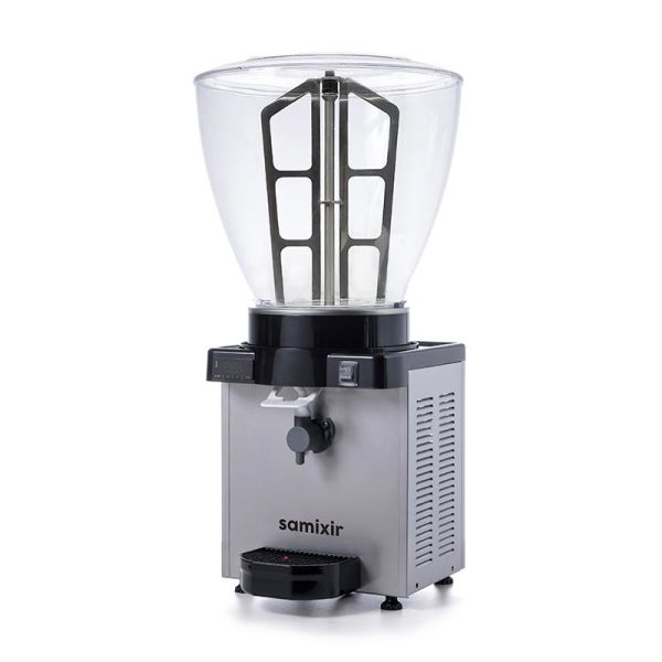 Samixir Panaromik Dijital Köpüklü Ayran Dispenseri, 40 L, Inox, KAM40.DI