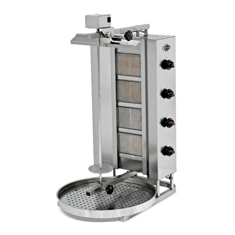 Empero Döner Ocağı, 5 Gözlü Üstten Motorlu Ce Belgeli Gazlı EMP.DN.222