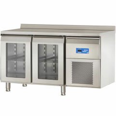 Öztiryakiler Tezgah Tip Buzdolabı, Çift Cam Kapılı, TAG 270 NMV