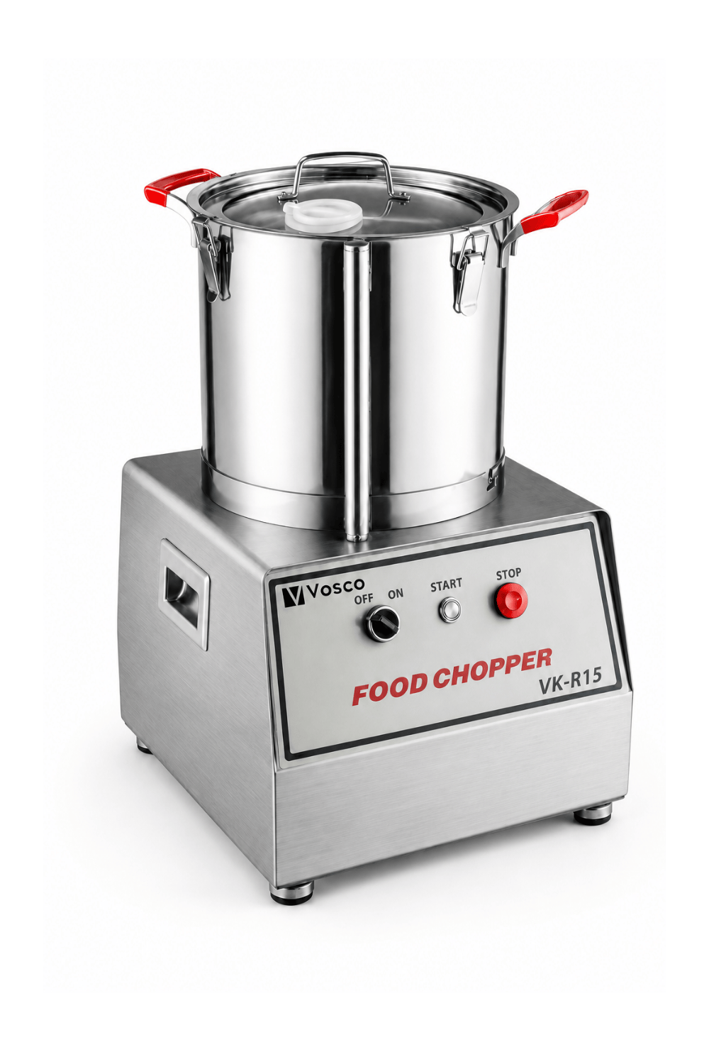 Vosco 15 Litre Profesyonel Kıyma ve Parçalama Makinesi, VK-R15