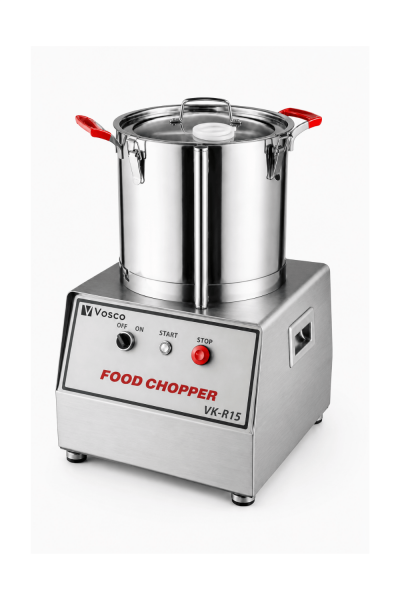 Vosco 15 Litre Profesyonel Kıyma ve Parçalama Makinesi, VK-R15