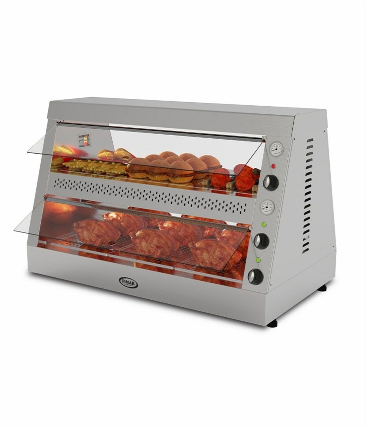 Pimak Sıcak Teşhir Ünitesi, 2 Katlı M00-T.1