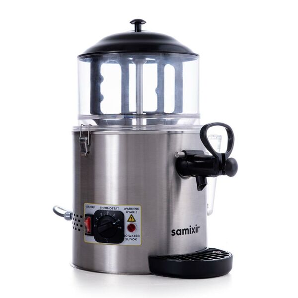 Samixir Sıcak Çikolata ve Sahlep Makinesi, 5 L, Inox, SC05.I