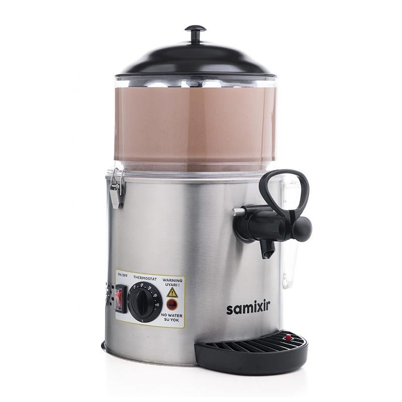 Samixir Sıcak Çikolata ve Sahlep Makinesi, 5 L, Inox, SC05.I