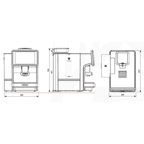 Faema X Compact 8 Süper Otomatik Espresso Kahve Makinesi