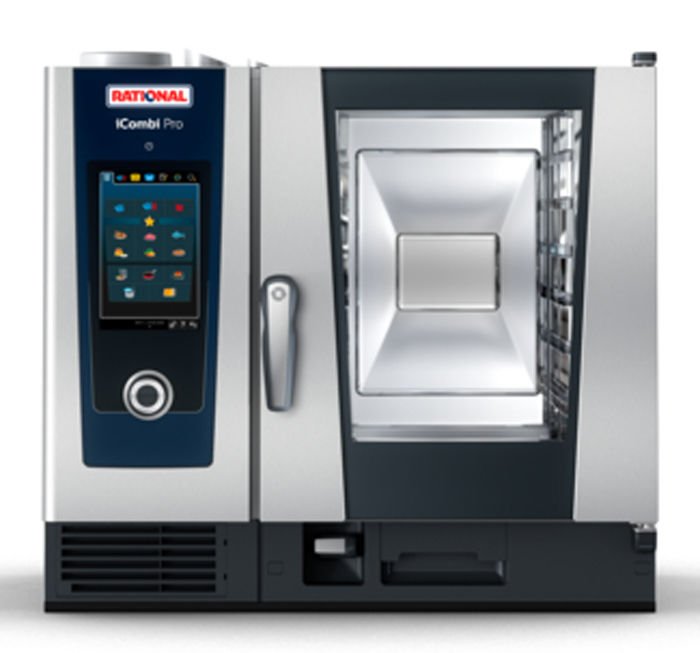 Rational iCombi Pro 6 Tepsili Gazlı Kombi Fırın, 6x1/1 ICP61G