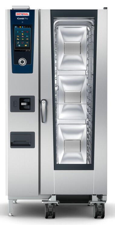 Rational iCombi Pro 20 Tepsili Gazlı Kombi Fırın, 20x1/1 ICP201G