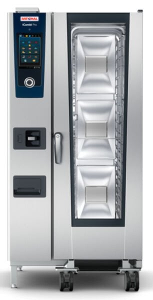Rational iCombi Pro 20 Tepsili Gazlı Kombi Fırın, 20x1/1 ICP201G