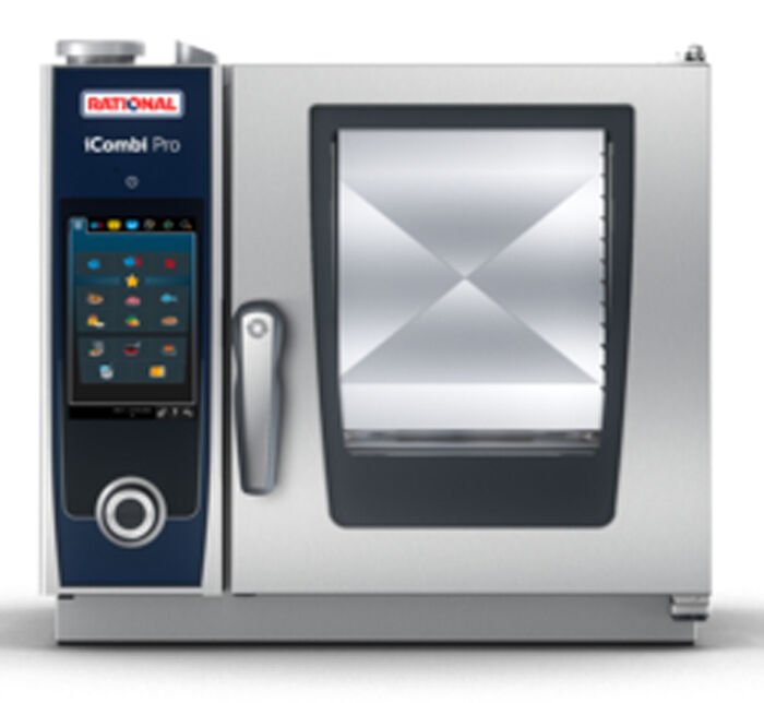 Rational iCombi Pro 6 Tepsili Elektrikli Kombi Fırın, 6x2/3 ICP-XS