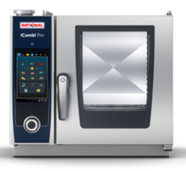 Rational iCombi Pro 6 Tepsili Elektrikli Kombi Fırın, 6x2/3 ICP-XS