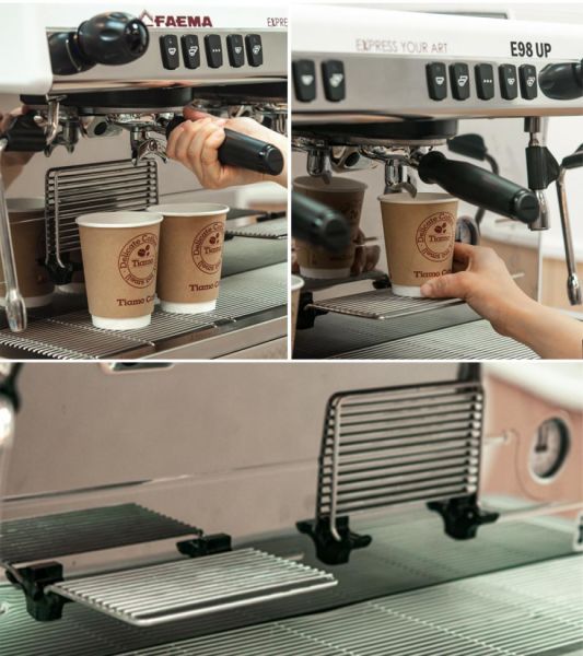 Faema Tall Cup Full Otomatik Espresso Kahve Makinesi, 2 Gruplu, E98 UP A/2 TC