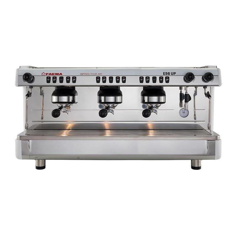 Faema Full Otomatik Espresso Kahve Makinesi, 3 Gruplu, Beyaz, E98 UP A/3